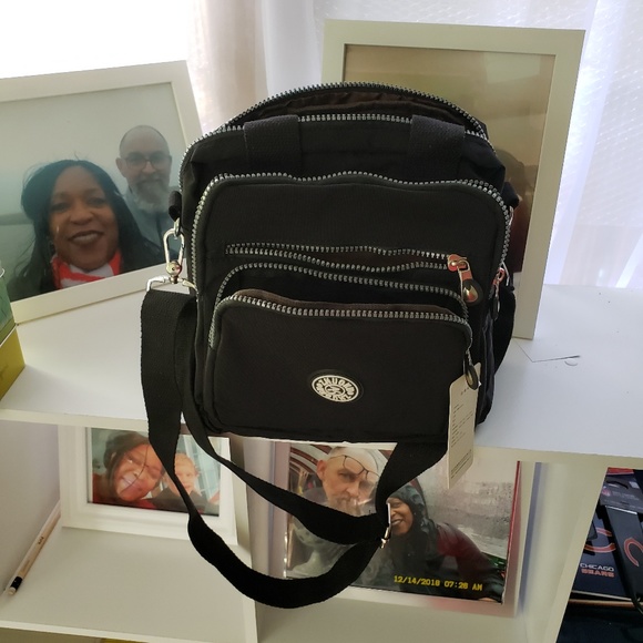Handbags - Black Multi-Use Crossbody Bag